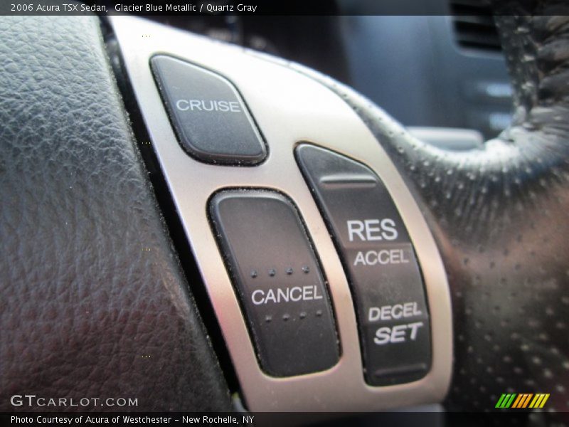 Controls of 2006 TSX Sedan