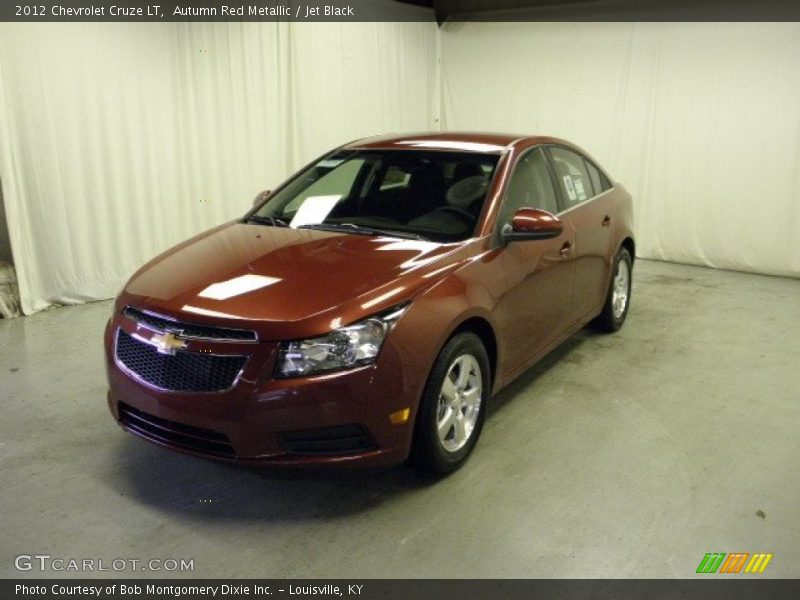 Autumn Red Metallic / Jet Black 2012 Chevrolet Cruze LT