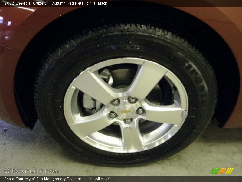 Autumn Red Metallic / Jet Black 2012 Chevrolet Cruze LT