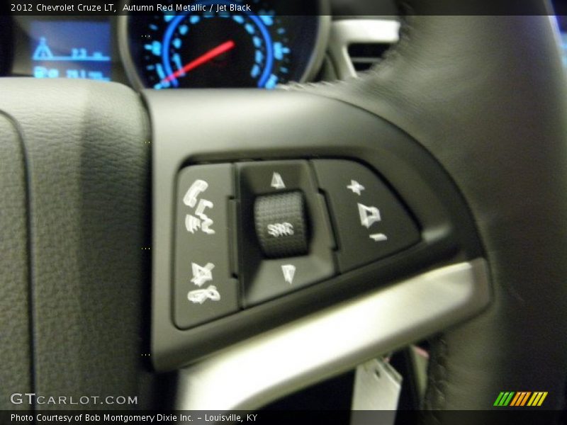 Autumn Red Metallic / Jet Black 2012 Chevrolet Cruze LT