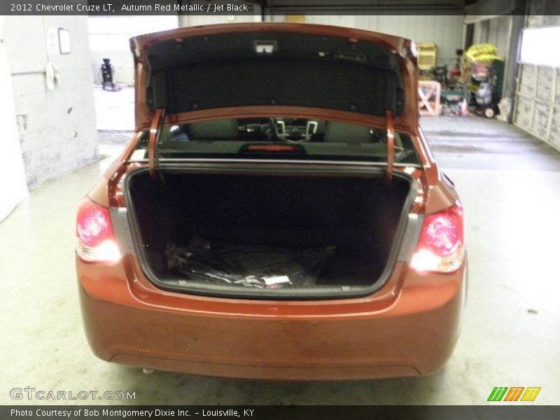 Autumn Red Metallic / Jet Black 2012 Chevrolet Cruze LT