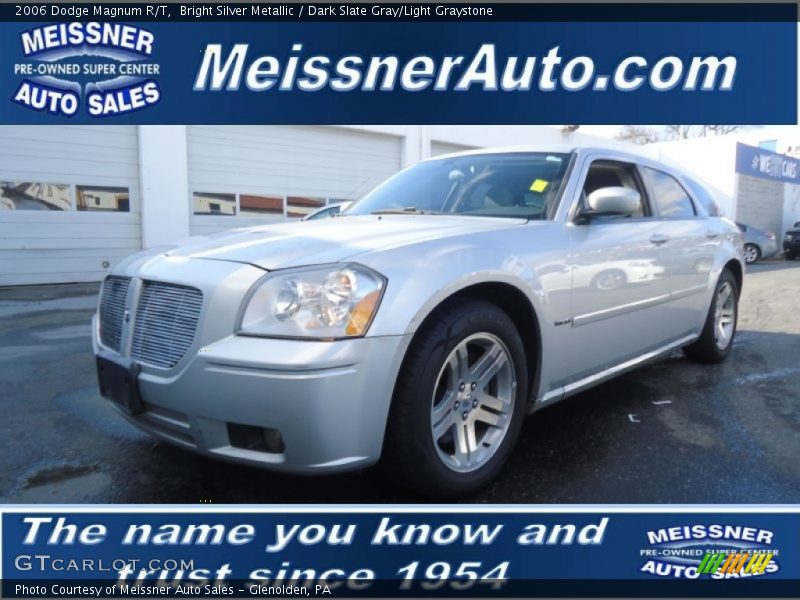 Bright Silver Metallic / Dark Slate Gray/Light Graystone 2006 Dodge Magnum R/T