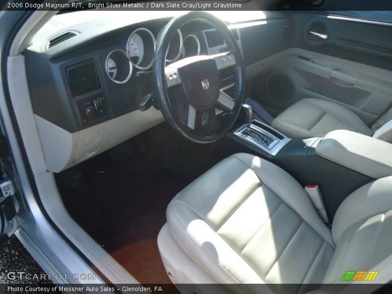 Bright Silver Metallic / Dark Slate Gray/Light Graystone 2006 Dodge Magnum R/T