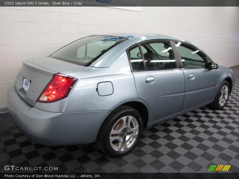 Silver Blue / Gray 2003 Saturn ION 3 Sedan
