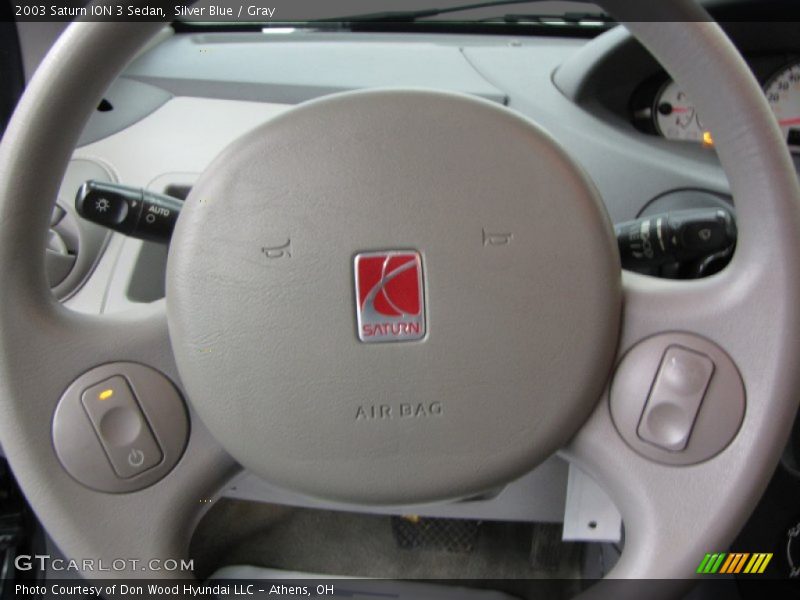 Silver Blue / Gray 2003 Saturn ION 3 Sedan