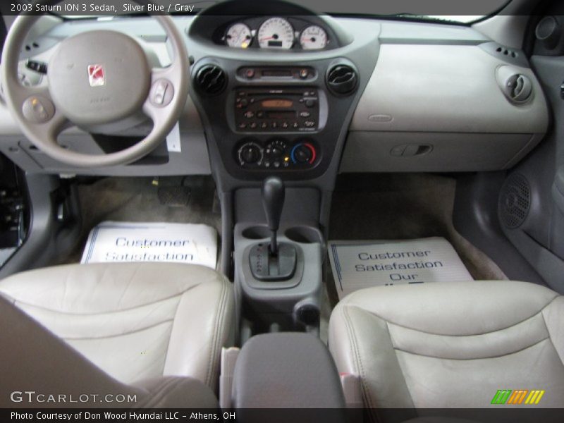Silver Blue / Gray 2003 Saturn ION 3 Sedan