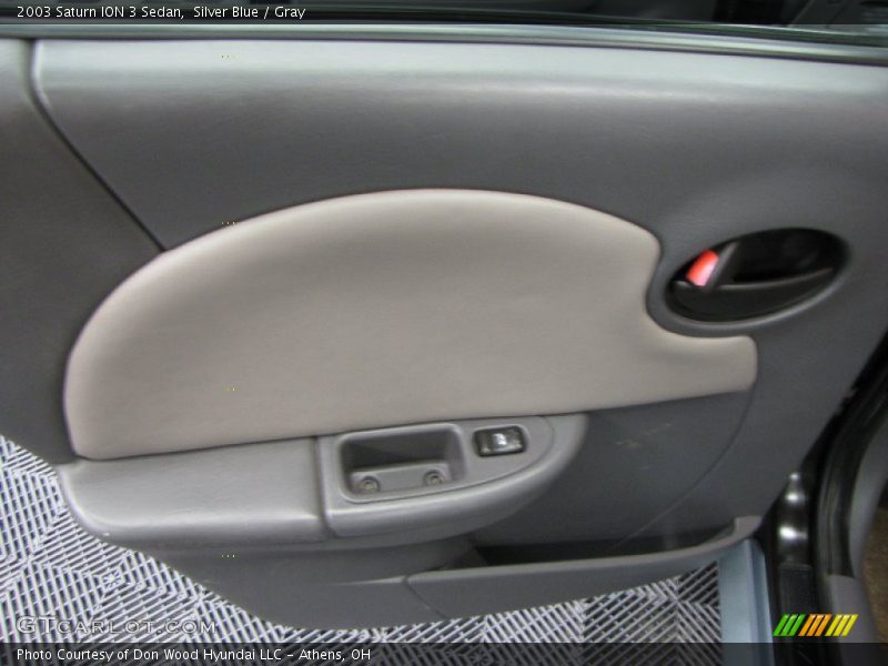 Silver Blue / Gray 2003 Saturn ION 3 Sedan