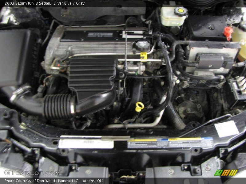 Silver Blue / Gray 2003 Saturn ION 3 Sedan