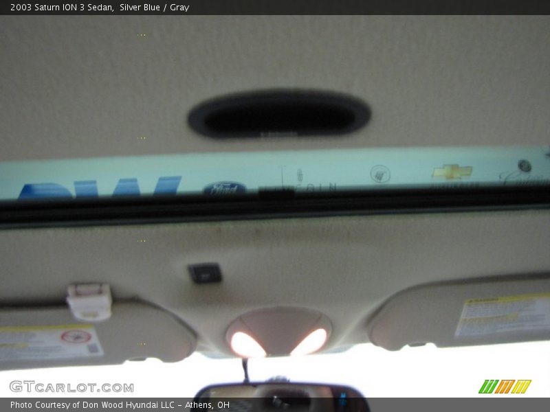 Silver Blue / Gray 2003 Saturn ION 3 Sedan