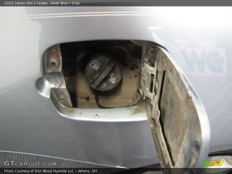 Silver Blue / Gray 2003 Saturn ION 3 Sedan
