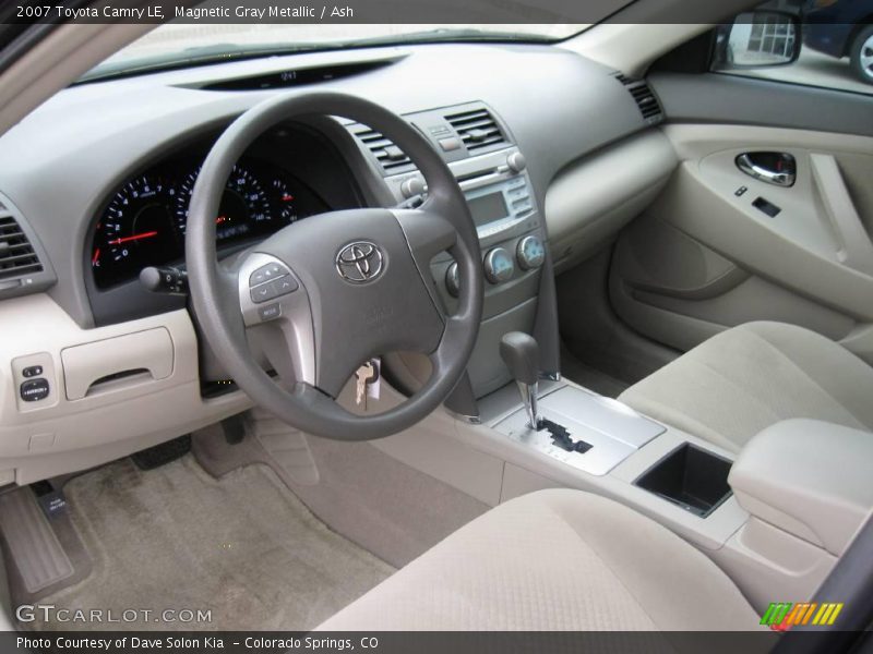Magnetic Gray Metallic / Ash 2007 Toyota Camry LE