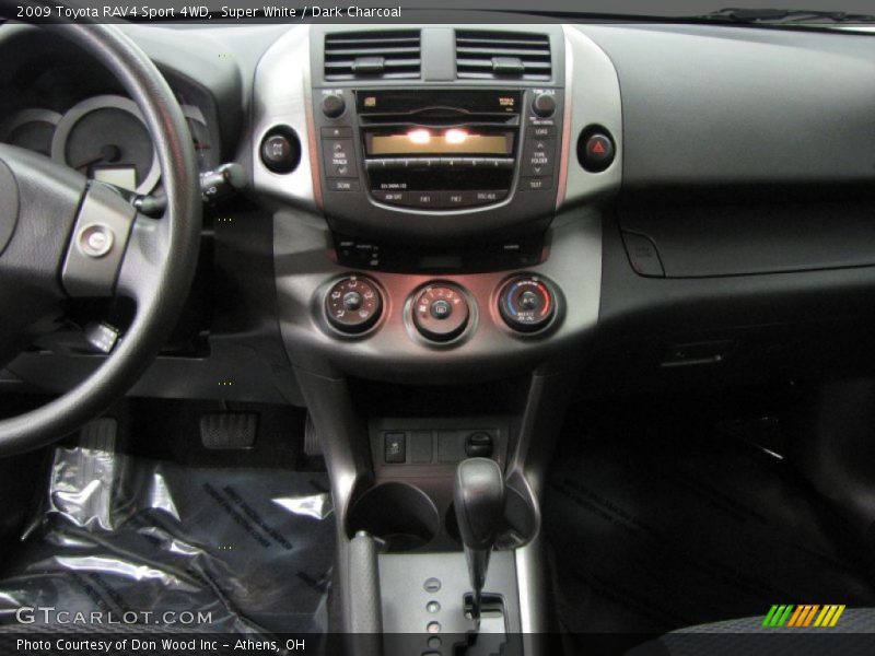 Super White / Dark Charcoal 2009 Toyota RAV4 Sport 4WD
