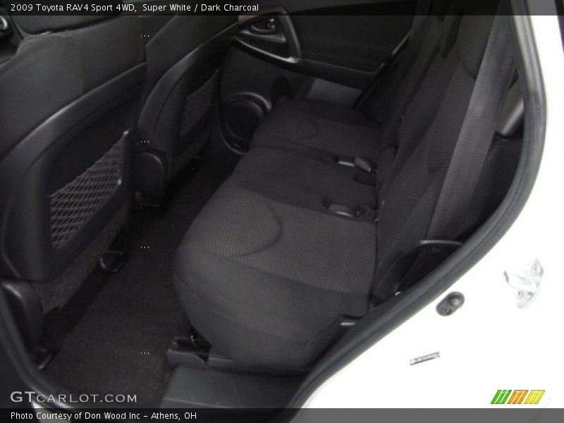 Super White / Dark Charcoal 2009 Toyota RAV4 Sport 4WD