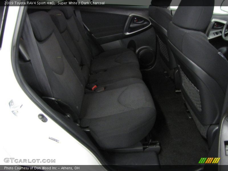 Super White / Dark Charcoal 2009 Toyota RAV4 Sport 4WD