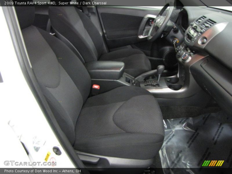 Super White / Dark Charcoal 2009 Toyota RAV4 Sport 4WD