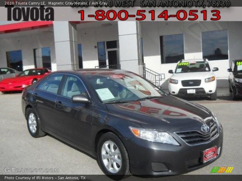Magnetic Gray Metallic / Ash Gray 2010 Toyota Camry LE