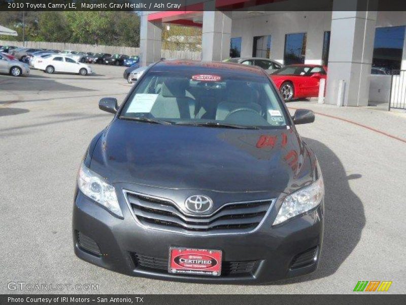 Magnetic Gray Metallic / Ash Gray 2010 Toyota Camry LE