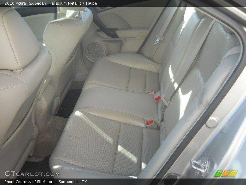 Palladium Metallic / Taupe 2010 Acura TSX Sedan