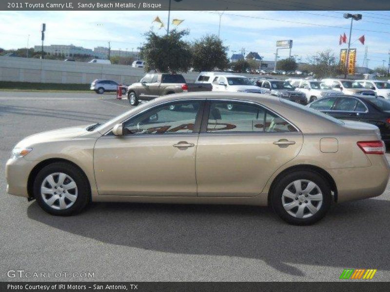 Sandy Beach Metallic / Bisque 2011 Toyota Camry LE