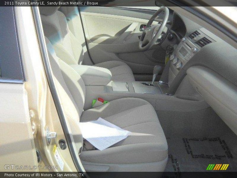 Sandy Beach Metallic / Bisque 2011 Toyota Camry LE