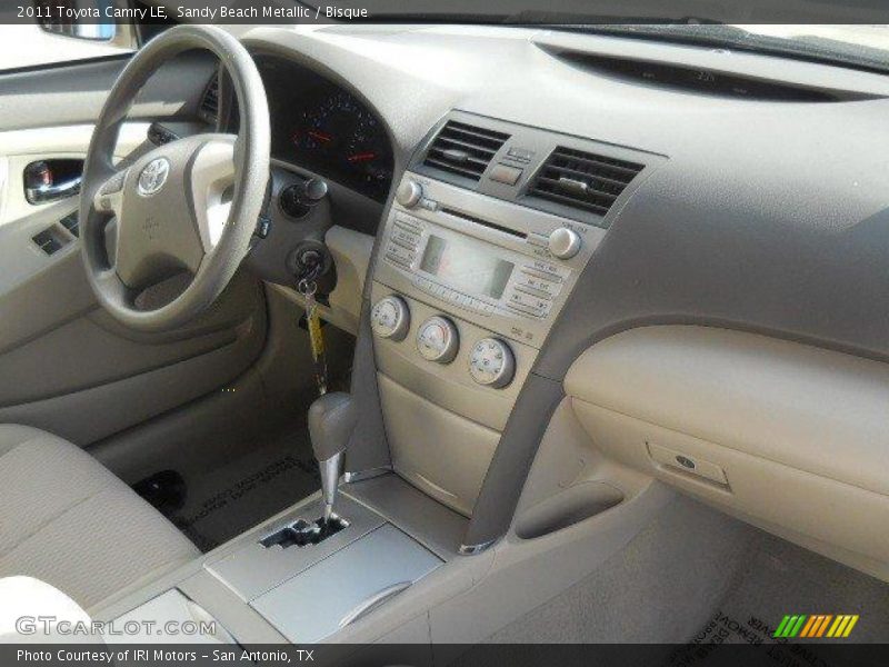 Sandy Beach Metallic / Bisque 2011 Toyota Camry LE