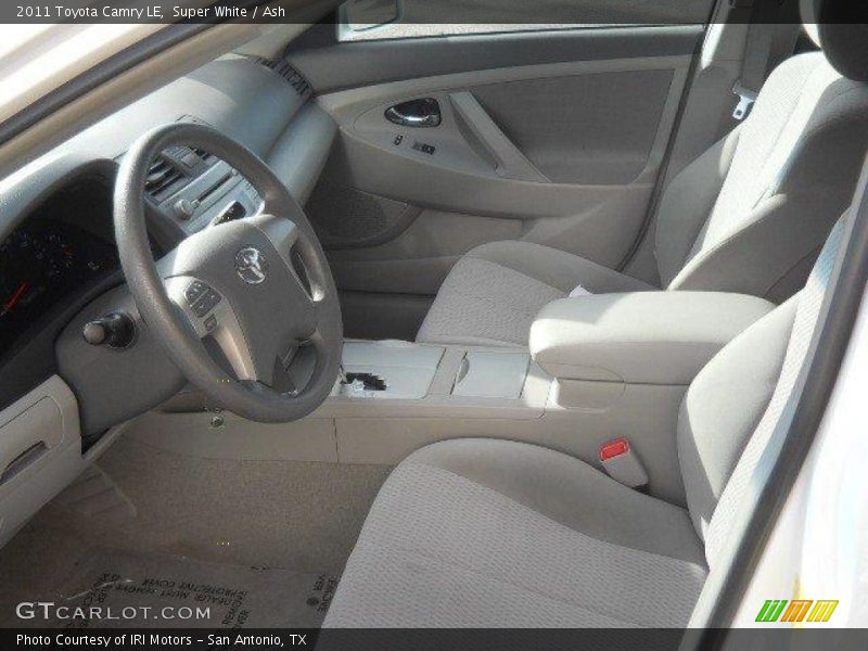 Super White / Ash 2011 Toyota Camry LE