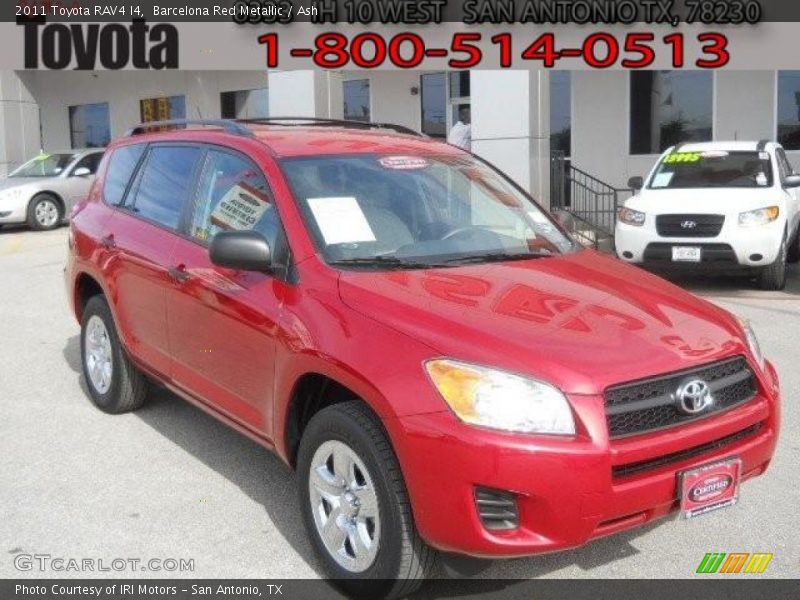 Barcelona Red Metallic / Ash 2011 Toyota RAV4 I4