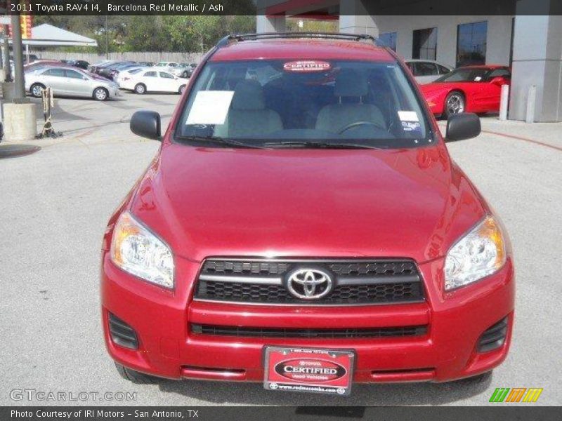 Barcelona Red Metallic / Ash 2011 Toyota RAV4 I4