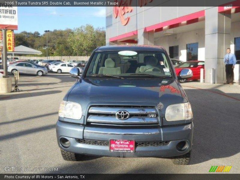 Bluesteel Metallic / Taupe 2006 Toyota Tundra SR5 Double Cab