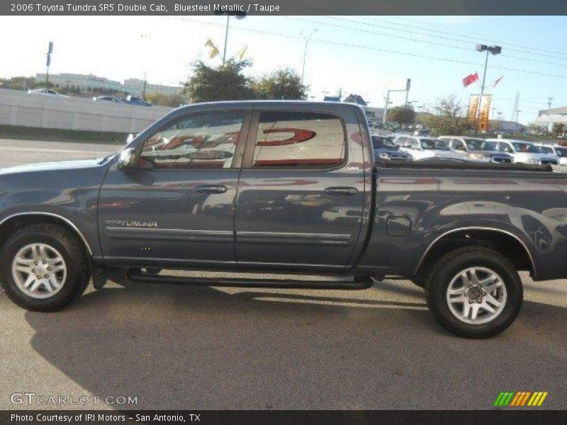 Bluesteel Metallic / Taupe 2006 Toyota Tundra SR5 Double Cab