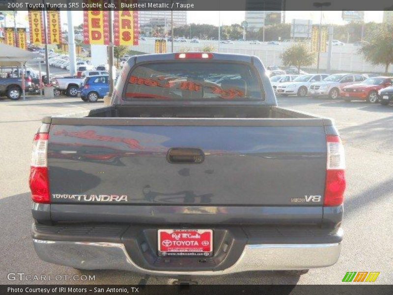 Bluesteel Metallic / Taupe 2006 Toyota Tundra SR5 Double Cab