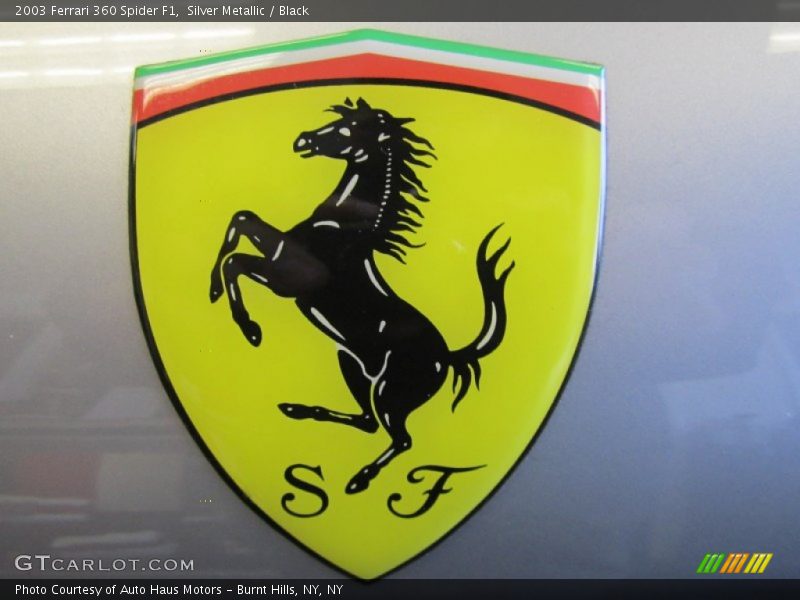  2003 360 Spider F1 Logo