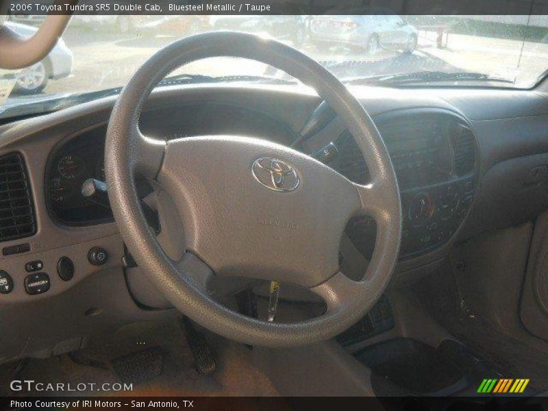 Bluesteel Metallic / Taupe 2006 Toyota Tundra SR5 Double Cab