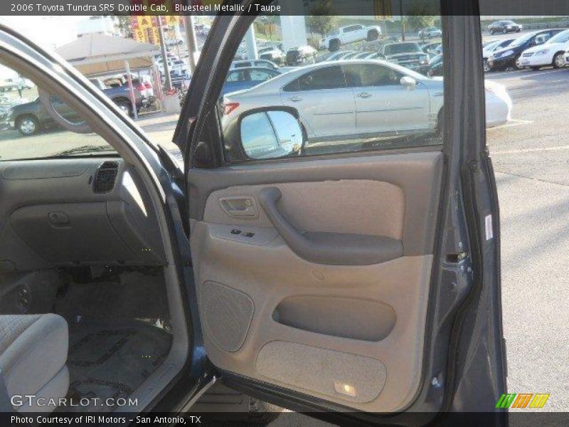 Bluesteel Metallic / Taupe 2006 Toyota Tundra SR5 Double Cab