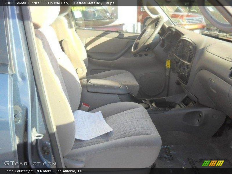 Bluesteel Metallic / Taupe 2006 Toyota Tundra SR5 Double Cab