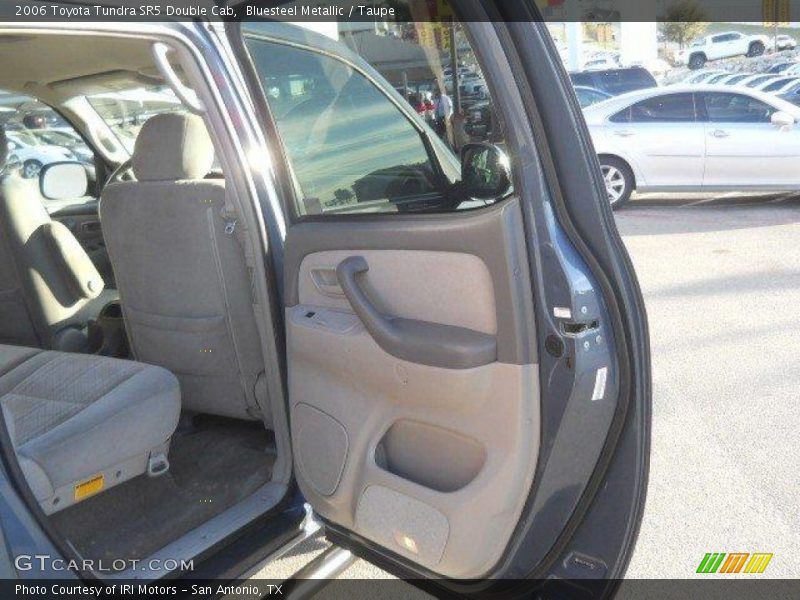 Bluesteel Metallic / Taupe 2006 Toyota Tundra SR5 Double Cab