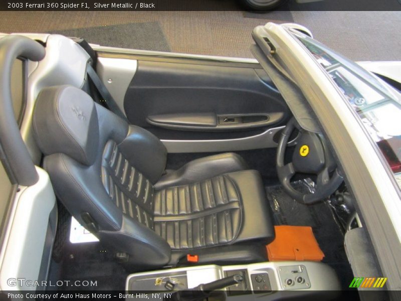  2003 360 Spider F1 Black Interior