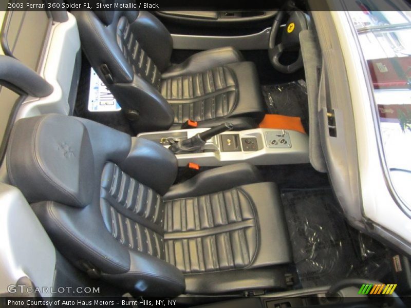 Front Seat of 2003 360 Spider F1