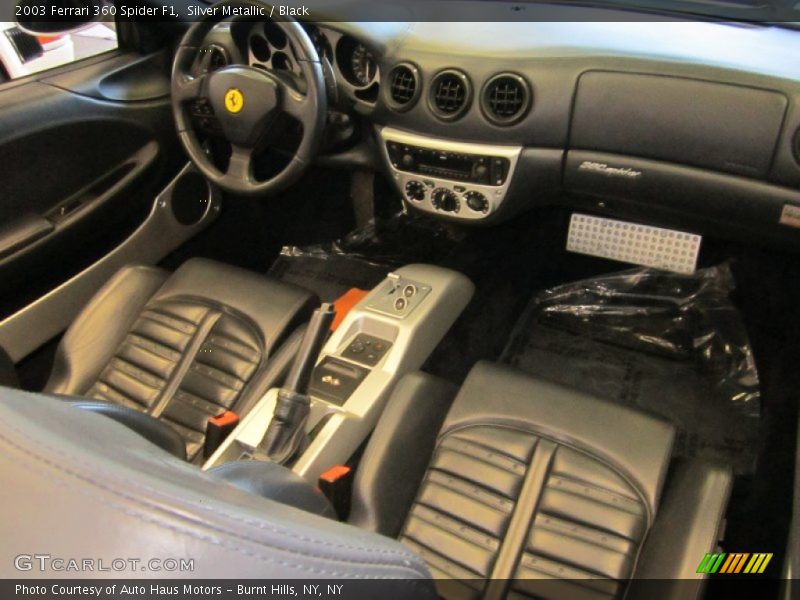  2003 360 Spider F1 Black Interior