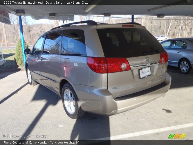 Desert Sand Mica / Stone Gray 2006 Toyota Sienna Limited