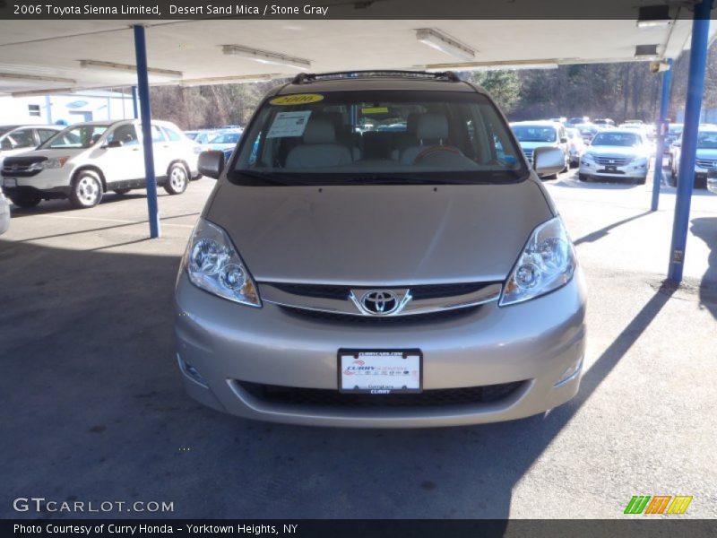 Desert Sand Mica / Stone Gray 2006 Toyota Sienna Limited