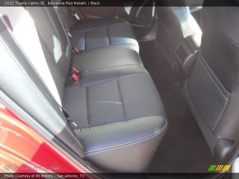 Barcelona Red Metallic / Black 2012 Toyota Camry SE