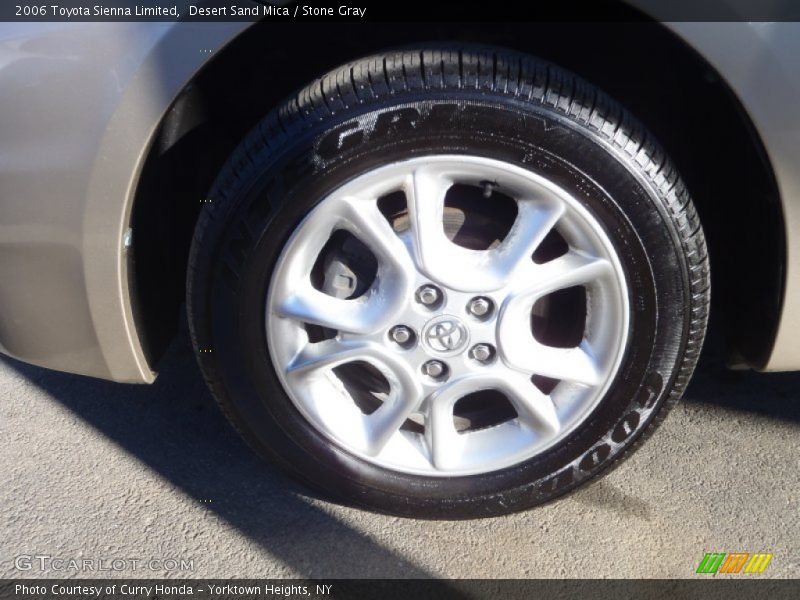 Desert Sand Mica / Stone Gray 2006 Toyota Sienna Limited