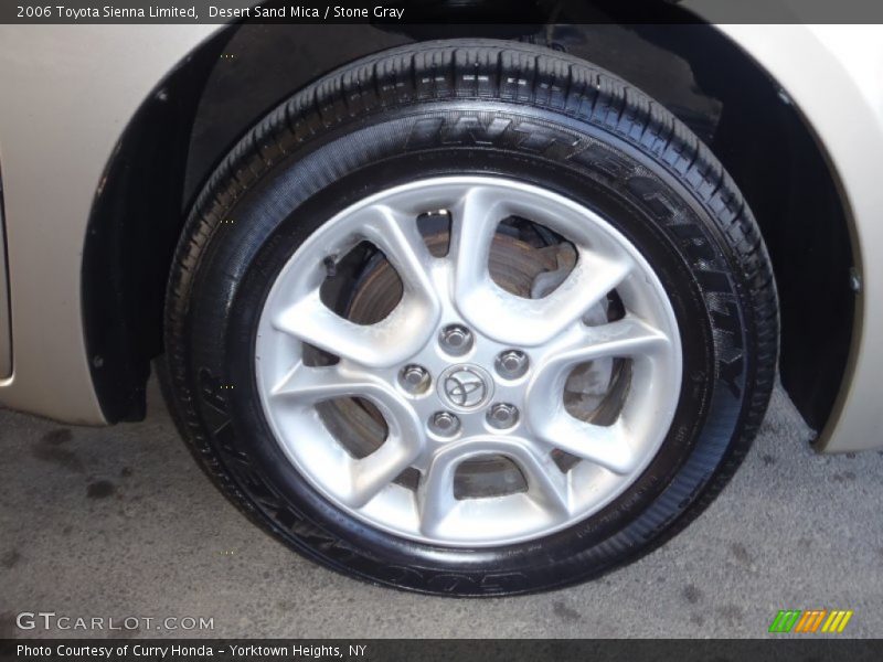 Desert Sand Mica / Stone Gray 2006 Toyota Sienna Limited