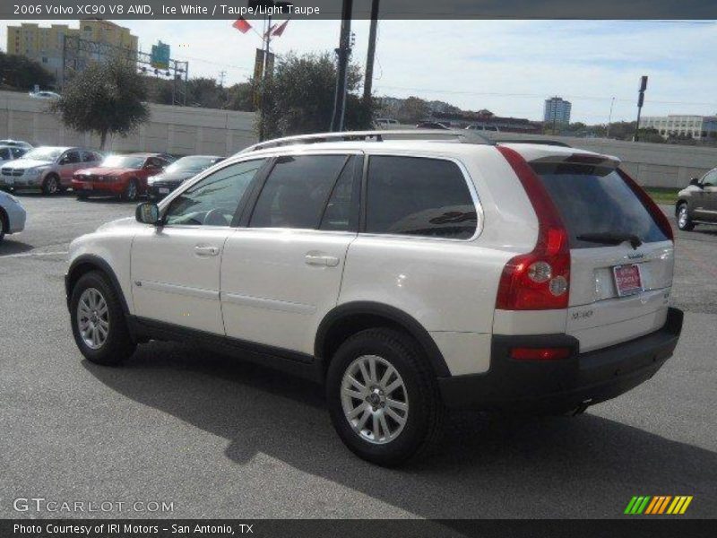 Ice White / Taupe/Light Taupe 2006 Volvo XC90 V8 AWD