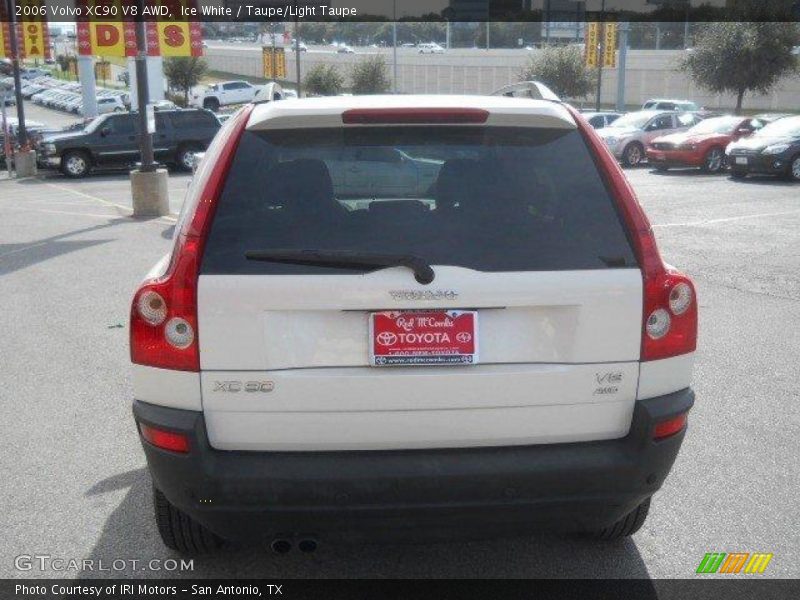 Ice White / Taupe/Light Taupe 2006 Volvo XC90 V8 AWD