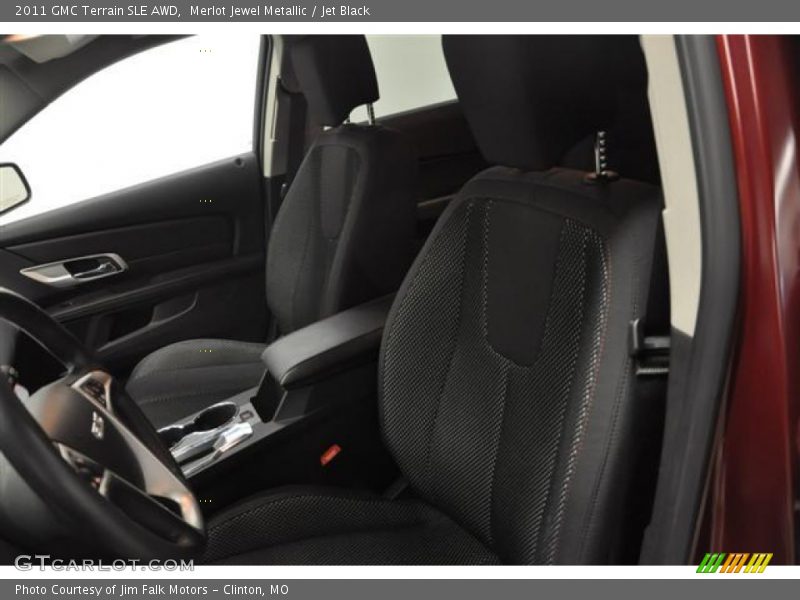 Merlot Jewel Metallic / Jet Black 2011 GMC Terrain SLE AWD
