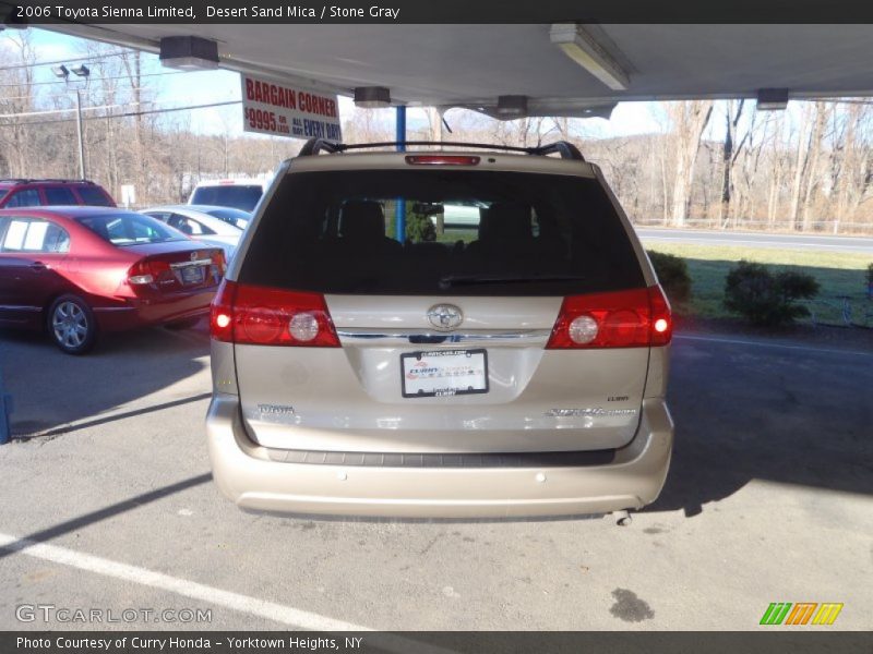 Desert Sand Mica / Stone Gray 2006 Toyota Sienna Limited