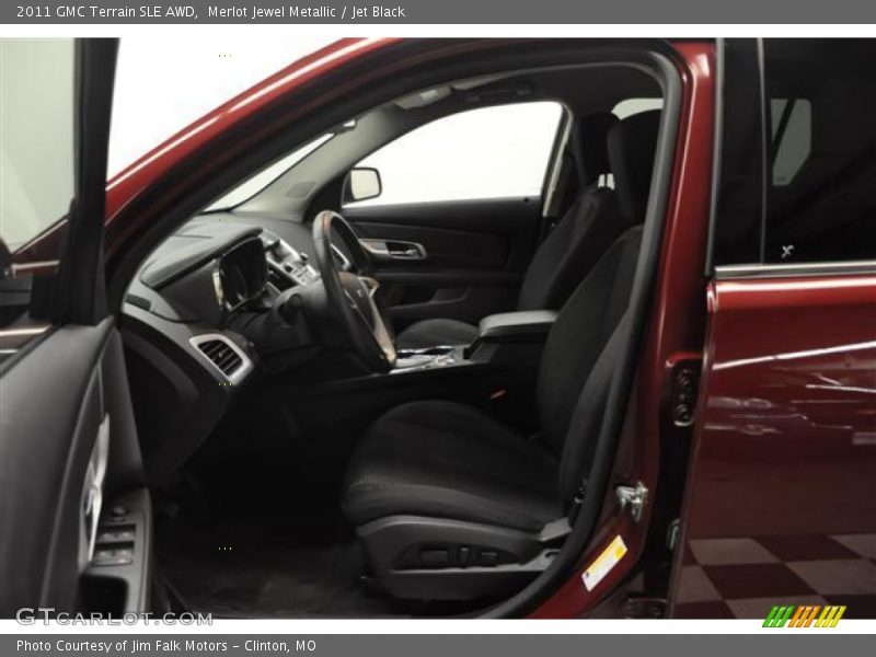 Merlot Jewel Metallic / Jet Black 2011 GMC Terrain SLE AWD