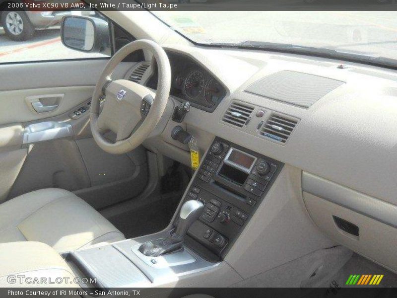 Ice White / Taupe/Light Taupe 2006 Volvo XC90 V8 AWD